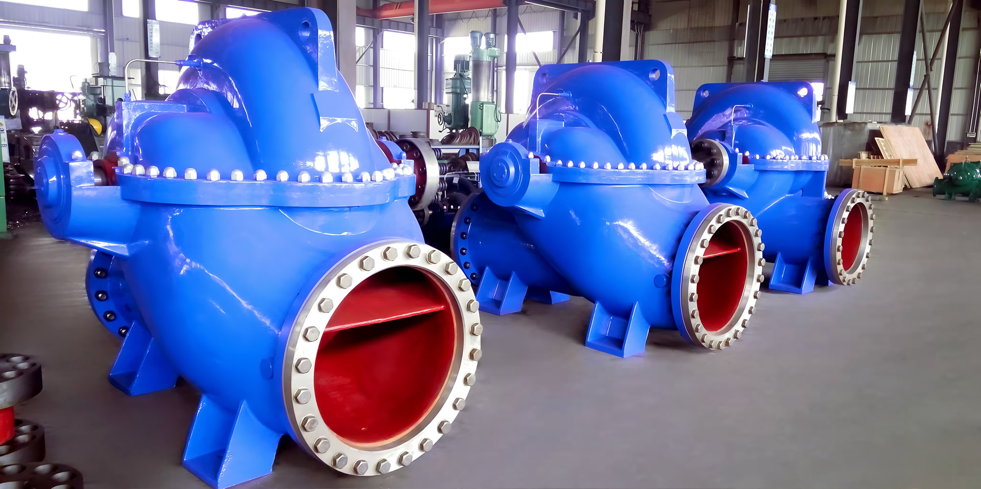 高扬程单级双吸中开式离心泵